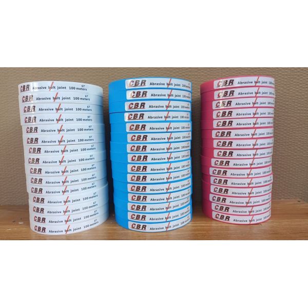 Red Blue White Splicing Tape Adhesive Tape 19mm for Abrasive Sanding Belts