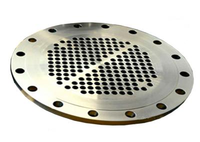 Customized Pressure Vessel Tube sheet Flange Forged Tube Sheet Carbon Steel Flanged Fittings