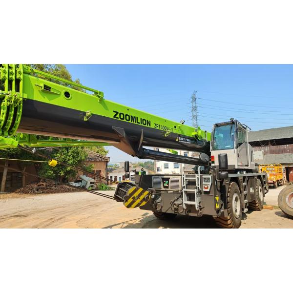 2025 ZRT400V442-1 Rough Terrain Crane 12 tons Counterweight and 9-18m Jib Length for Heavy Duty Applications