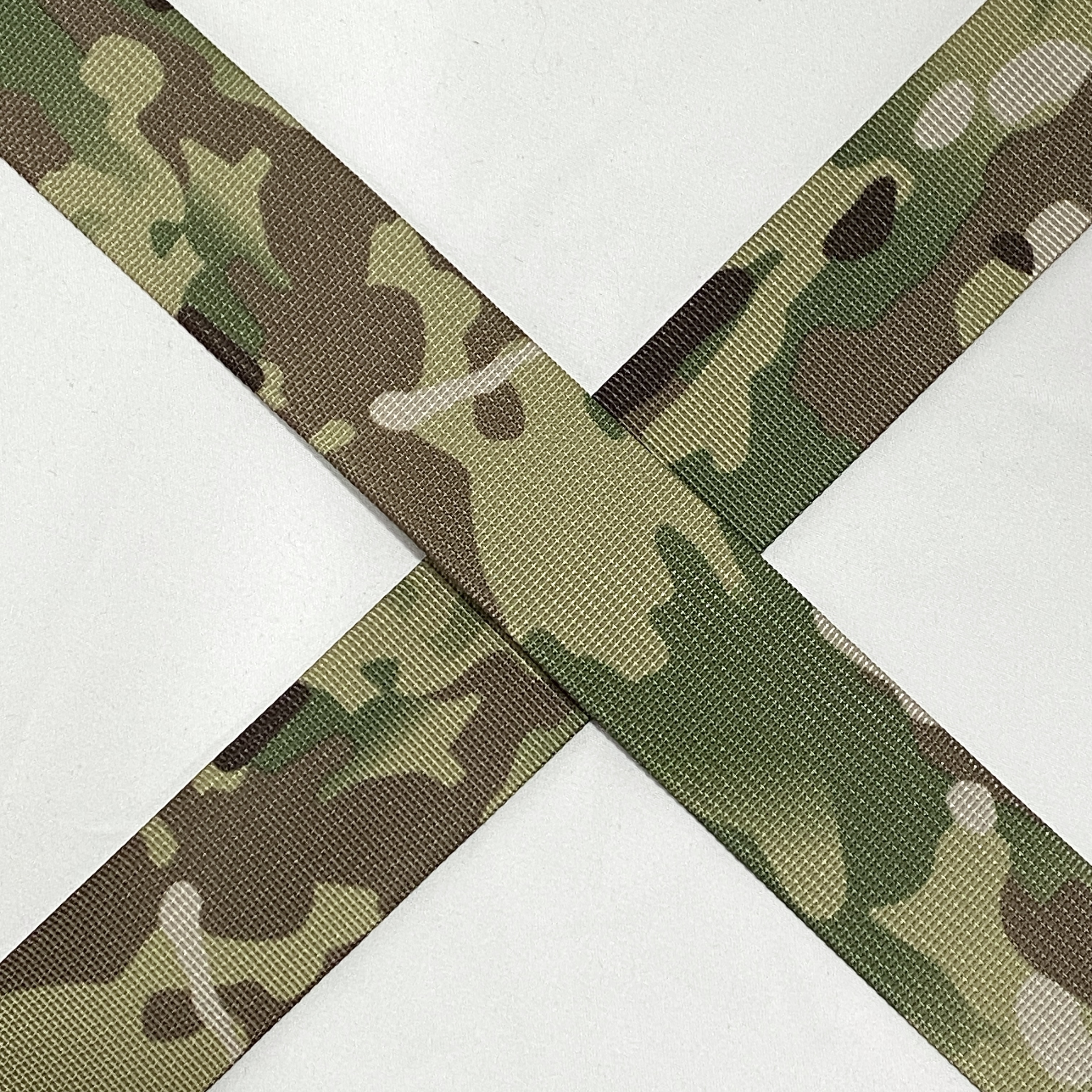 Camouflage Polyester webbing Camouflage Outdoor supplies Backpack belt Tactical clothing