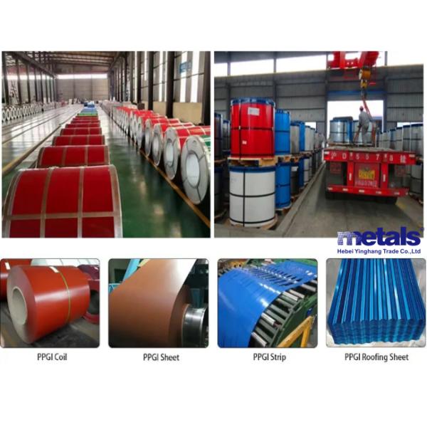 PPGL и PPGI покрытая катушка Гальвалюмные стальные катушки ASTM A792 CS-B Покрытие AZ50