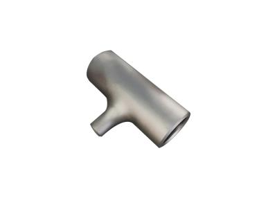 High-Quality ASTM B 16.9 Gr2 DN40×DN40×3mm Butt Welded Titanium Tube Reducing Tee for Industrial Use