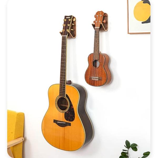 Porte-guitare en bois accrochage murale de conception monture murale
