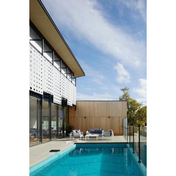 Piscina azul puro mosaico cerámico azulejos brillantes acristalados 97x97