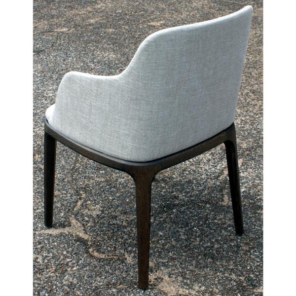 Poliform Grace Leather Restaurant Chairs , Comfortable Restaurant Dining Chairs
