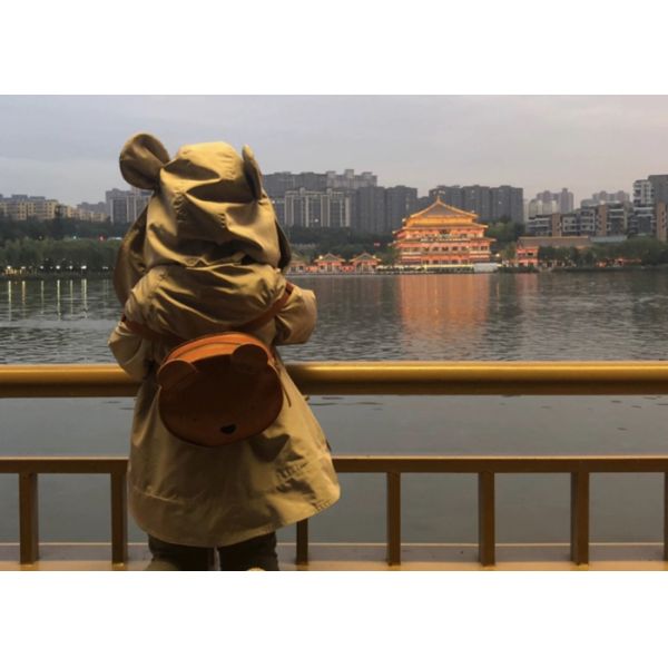 Zipper Closure CPC Cowhide Leather Purses Cute Backpack For Kids Girls