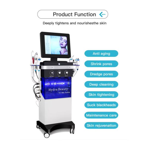 14 In1 Aqua Peeling Jet Peel Hydro Dermabrasion Facial Cleaning Machine