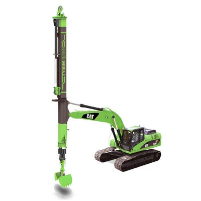 Long Reach Boom Rotary Piling Rig With Customized Bucket Capacity And 7-30rpm Working Speed