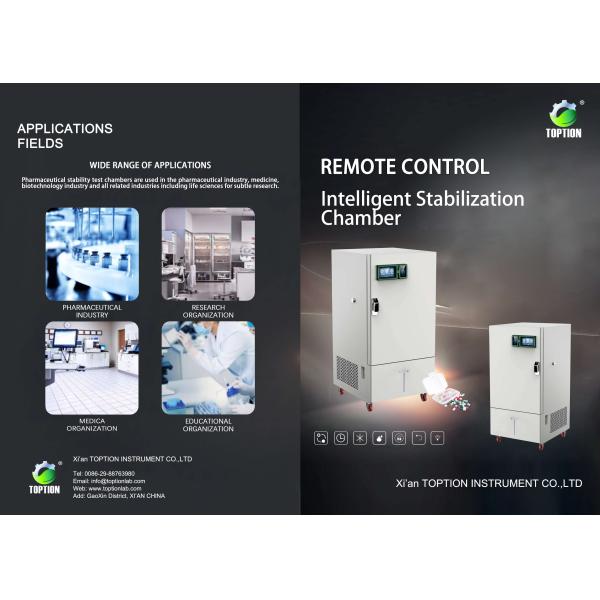 TOPTION Stability Chamber General Laboratory Equipment For Cosmetic