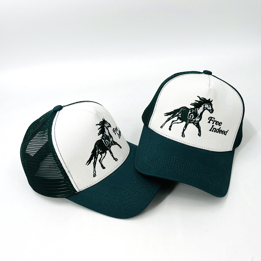 Custom 5 Panel Hat 100% Cotton Embroidery Baseball Caps Snapback Cap Breathable