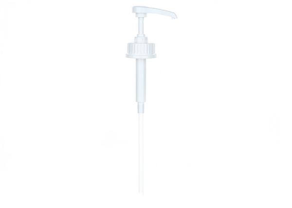 43 mm Taille du cou Pompes à sirop de laboratoire TUV allemande certifiées de qualité alimentaire UKS10 Dispenser de sirop en plastique de qualité alimentaire