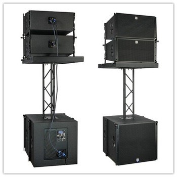 10 inch Line Array \Church Sound Speaker \Black Cabinet Club With Truss Sound \Passive Hang Line Array