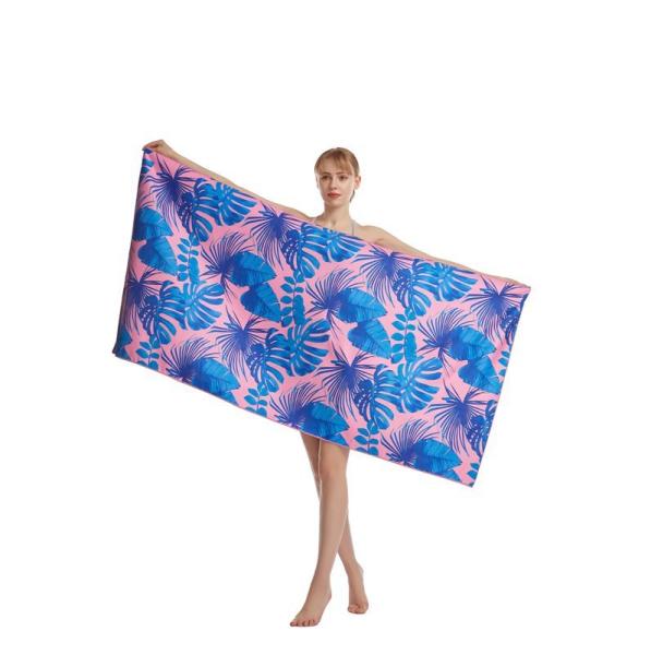 Microfiber Sunflowers Beach Towel, Autumn Flower Sunset Beach Towels Oversized, Super Soft Quick Dry Bath Towel