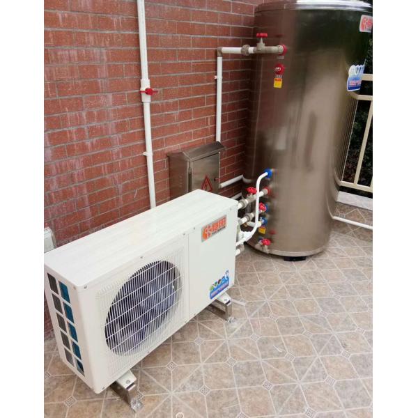 ECO Friendly Residential Heat Pump Water Heater 50mm High Density Polyurethane