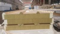 Onsite Installation Rockwool Roof Panels Polyurethane Fireproof Heat-Insulation