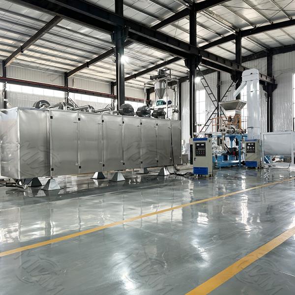 Automatic Pet Food Extruder Machine for dog , cat , fish