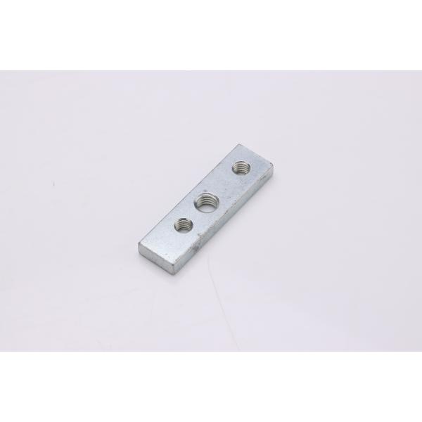 Q235 Стальная металлическая плита с тремя натянутыми отверстиями M8