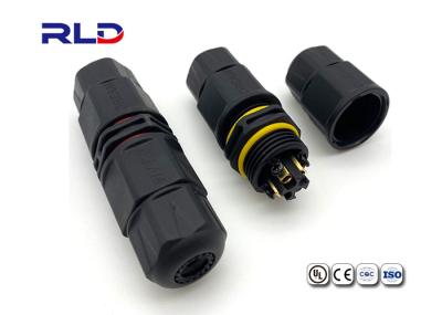 O anteparo conduziu o conector de alimentação, IP68 2 uma explosão de 3 4 Pin Led Quick Connector Anti