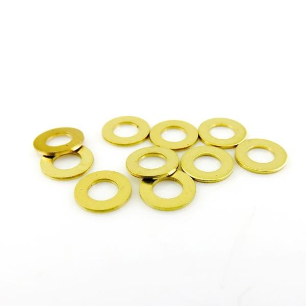 Plain Finish White PA Plastic Gasket Nylon Flat Washer with Excellent Wear Resistance