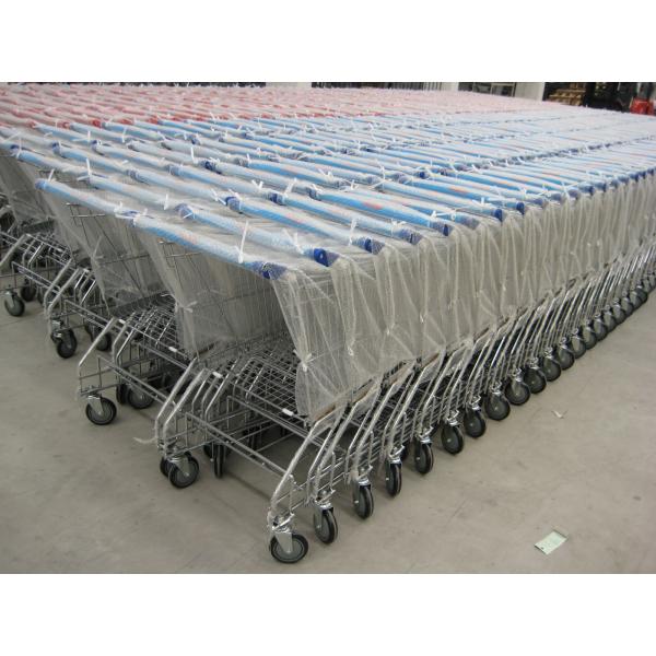 180 litros del volumen del supermercado de las compras de carro de la carretilla con el plano/el echador de Travelator