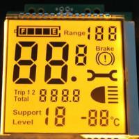 Visualización electrónica del LCD de la exhibición de 2.8V-5.5V TN LCD/del código del segmento de la temperatura
