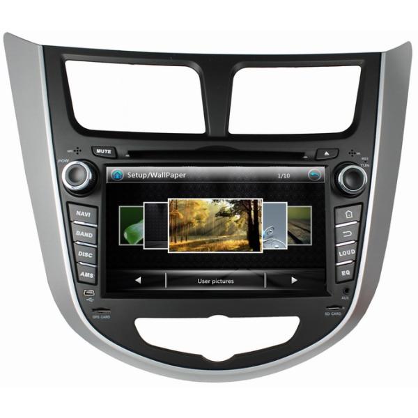 Ouchuangbo Car GPS Navi DVD Radio for Hyundai Verna /Accent /Solaris Central Multi System OCB-7025A