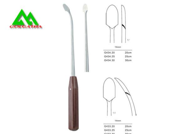 Periosteal Elevator Surgical Instruments Stainless Steel / Titanium Alloy Material