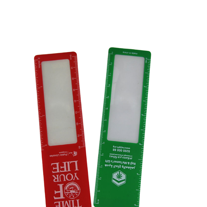 3d Mobile Phone Screen Magnifier Customized Size PVC Magnifier Card Type , Transparent Magnifying Glass With Fresnel Lens
