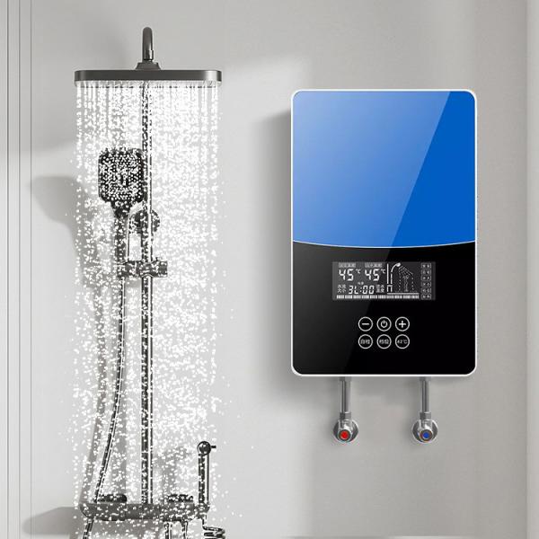 220V Portable Geyser Water Heater Endless 7kw Tankless Water Heater