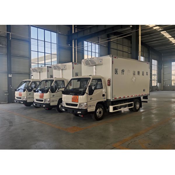 Refrigerated Hazardous Goods Vehicle Truck For Medical Waste Transportation