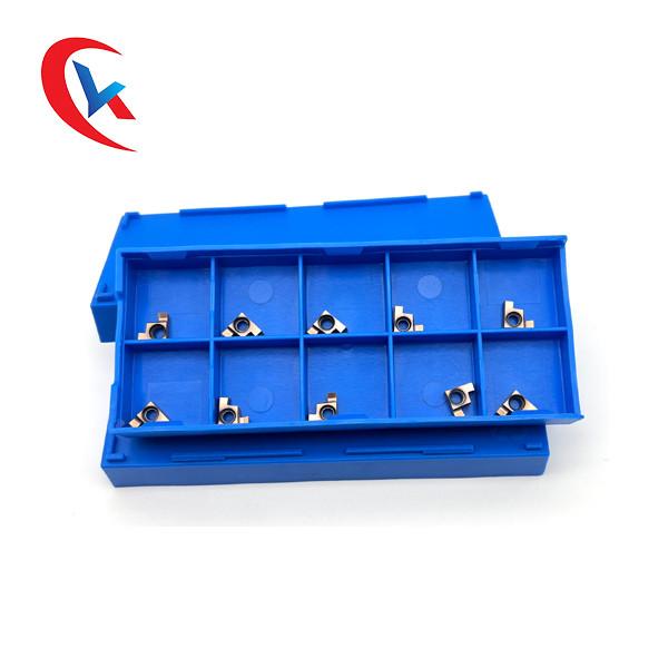 GER-A PVD Coating Carbide Grooving Inserts With HRA 91.8 Hardness