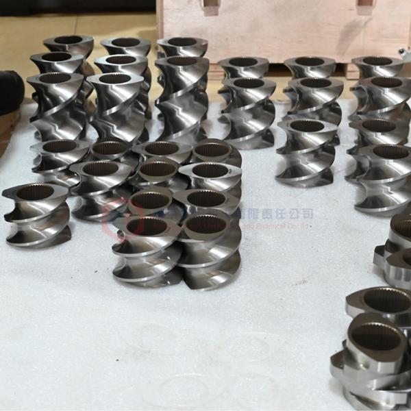 элементы винта штрангпресса 38КрМоАла облегченные для машины ЗСК/ВП/ЗПТ