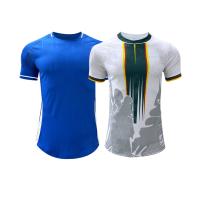 100% Polyester Durable Ventilateur Et Joueur Jersey Perméable Pour 23-24 Coupe d'Afrique