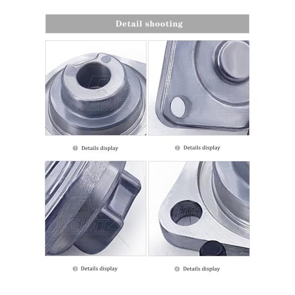 Excavator Accessories Oil Filter Head Isuzu Engine 6BD1