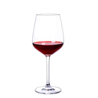 Os vidros de vinho 8oz/240ml de cristal italiano do estilo entregam fundido para o restaurante