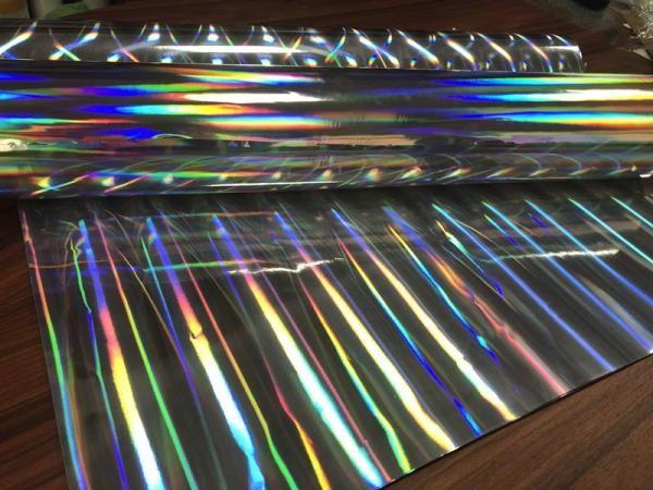 Recyclable Metallized Holographic Paper Sheets / Roll Customized Environment Friendly