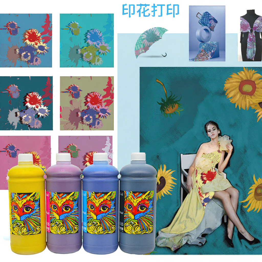 Wholesale 10 Colors Large Format Photo Printing  Sublimation Ink for Epson P900 I3200/DX5/XP600 Sublimation Ink Printer
