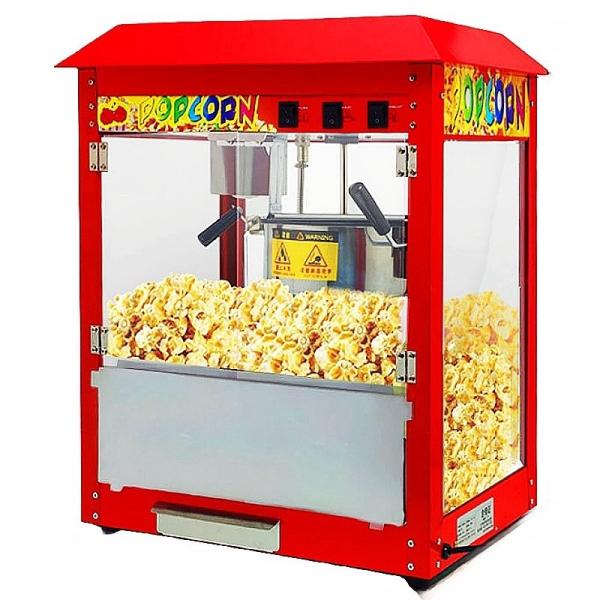 500*300*600 Most Popular Popcorn Making Machine for Raw Material Corn Oil Sugar