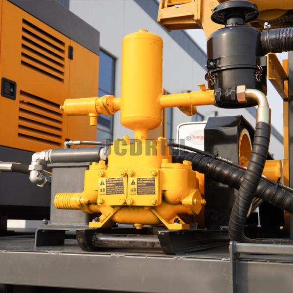 CSD200A Hydraulic Air DTH Mud Pump Integrated Dongfeng Truck Water Well Drilling Rig