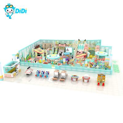 Equipamento de área de jogos de parques interiores para crianças com tema personalizado