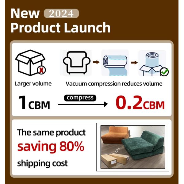 Velvet Modular Sectional Sofa Comfortable L Shape Foam Compressor Cloud Vacuum Sofa Nordic Style Living Room Furniture