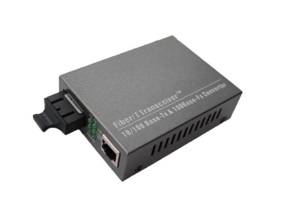 Single Mode LC 20KM Fiber Optic Gigabit Ethernet Media Converter 10 /100 /1000M UTP