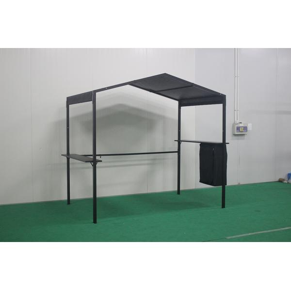 2.3*1.5*2.2M Outdoor Aluminum Hard Polyester Roof Gazebo with Powder Coated Sail Finishing