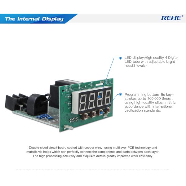 New single phase AC/DC Ammeter with 48*96mm
