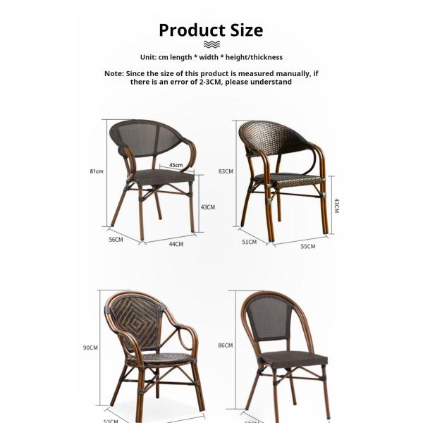 OEM Outdoor Garden Stackable Textilene Chairs Leisure And Comfortable