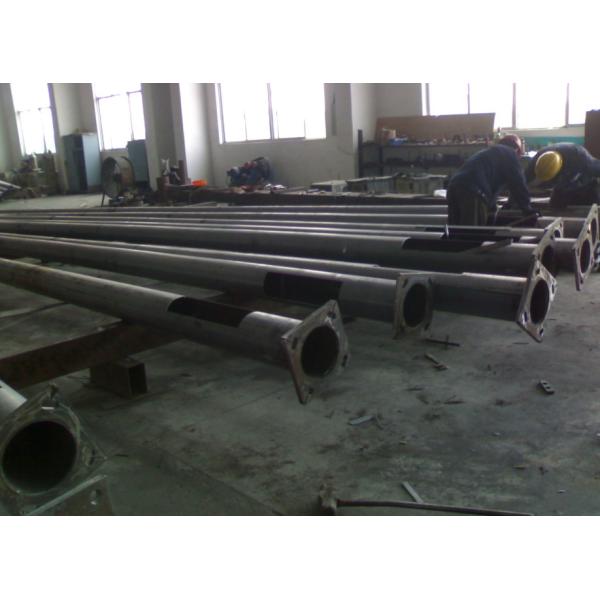 Коммерчески гальванизирование и картина горячего погружения Poles уличного света светлых Poles