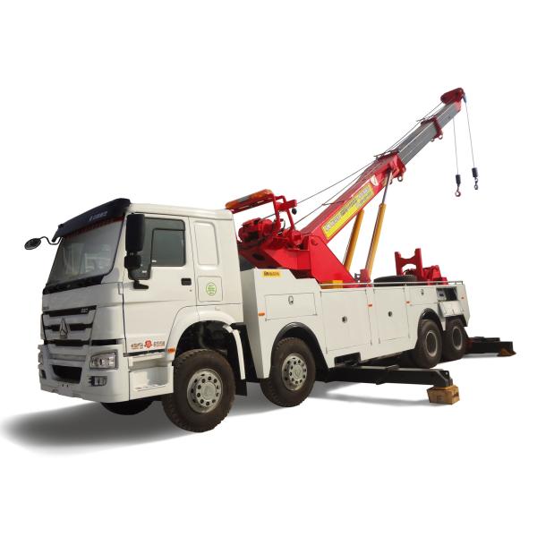SINOTRUK HOWO Road Wrecker Truck Heavy Duty Rotator Tow Truck 8x4 35tons