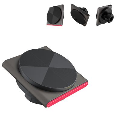 Metal Iphone Car Charger 9-Color RGB Light Effect Wireless Car Mounted One-Hand Operation Fast Charging