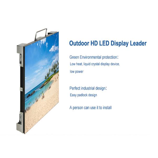 SMD3535 1R1G1B Outdoor Mobile LED Screen Truck Mounted Dust Proof IP65/IP54