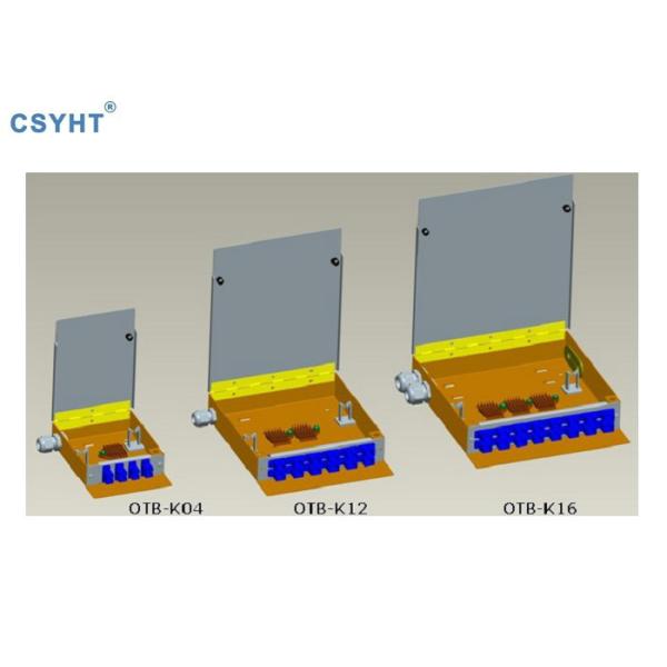 Small Size Fiber Optic Splitter Box Wall Cabinet 4-24 Core Ftth Access Solutions